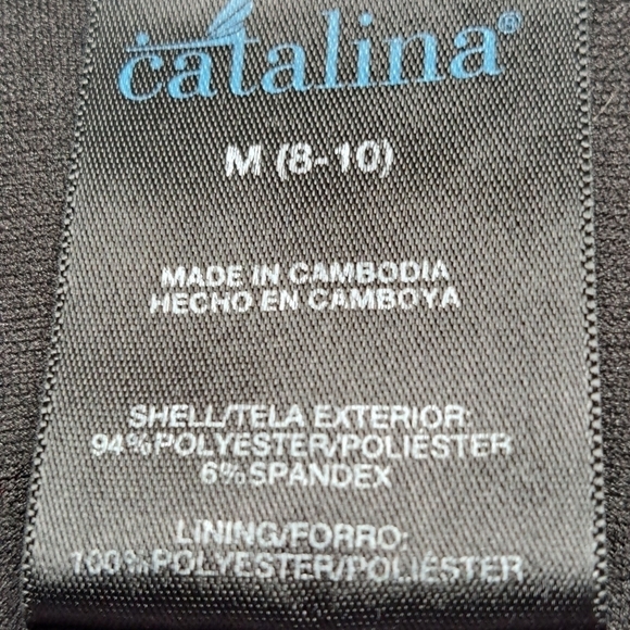 Catalina Striped One Piece Swimsuit   Size M (8-10) - Picture 7 of 7